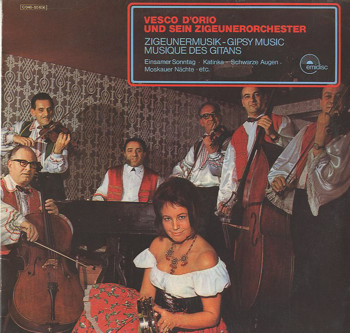 Albumcover Vesco D´Orio - Zigeunermusik - Gipsy Music - Musique des Gitans
