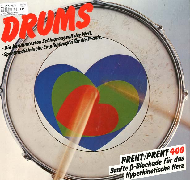 Albumcover Werbeplatten - Drums (Bayer Promo)