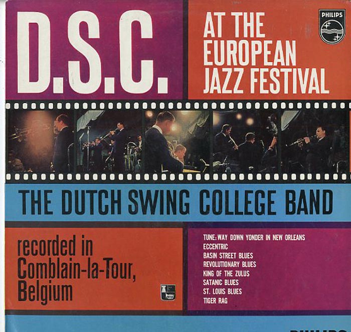 Albumcover Dutch Swing College Band - D. S. C. At The European Jazz Festival