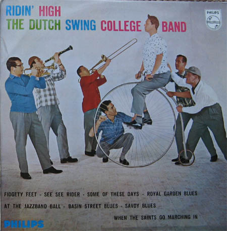 Albumcover Dutch Swing College Band - Ridin High (25 cm)