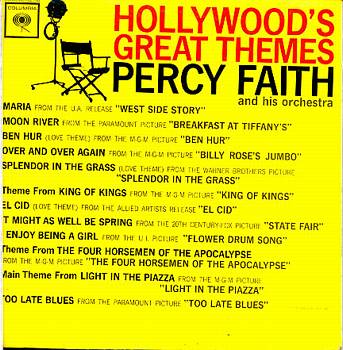 Albumcover Percy Faith - Hollywood´s Great Themes