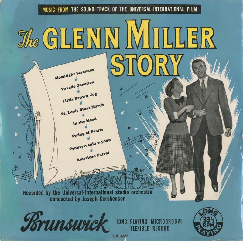 Albumcover Glenn Miller Story - Music From The Soundtrack of the Universal-International Film (25 cm)