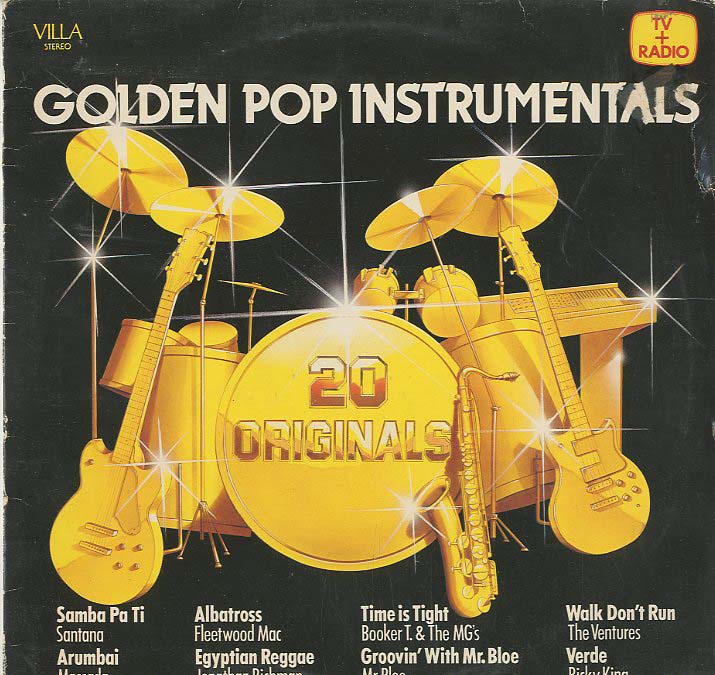 Albumcover Various Instrumental Artists - Golden Pop Instrumentals