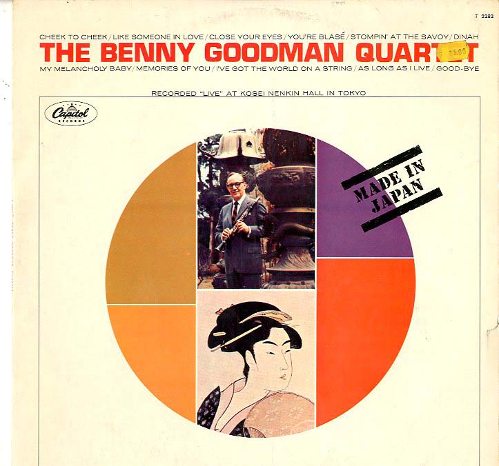 Albumcover Benny Goodman - Made In Japan - The Benny Goodman Quartett, Recorded Live at Kosei Nenhin Hall in Tokyo