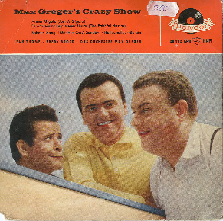 Albumcover Max Greger - Max  Gregers Crazy Show