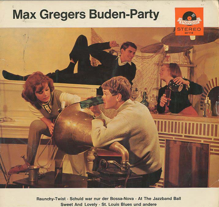 Albumcover Max Greger - Buden-Party mit Max Greger