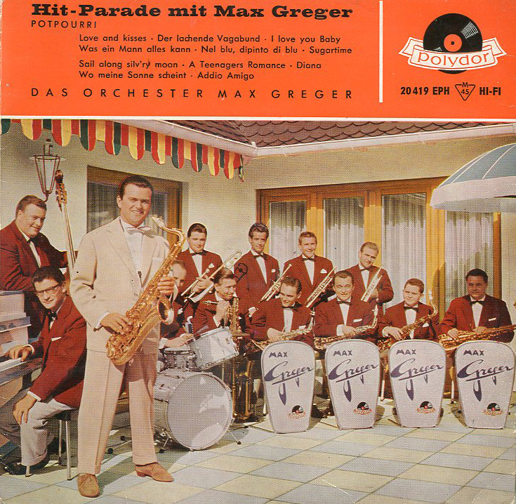 Albumcover Max Greger - Hit-Parade mit Max Greger