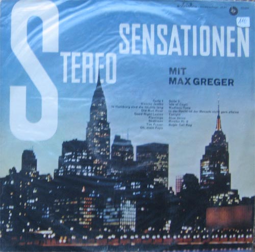 Albumcover Max Greger - Stereo Sensationen