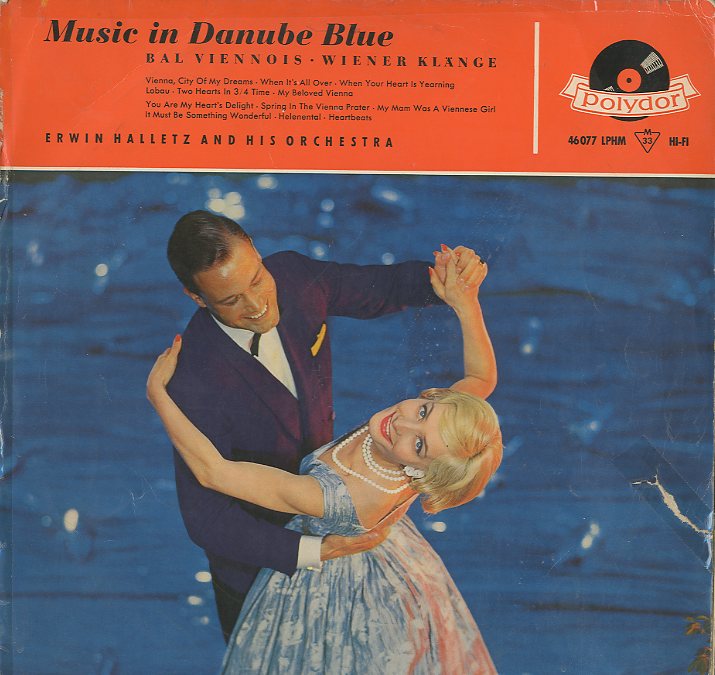 Albumcover Erwin Halletz - Music In Donube Blue