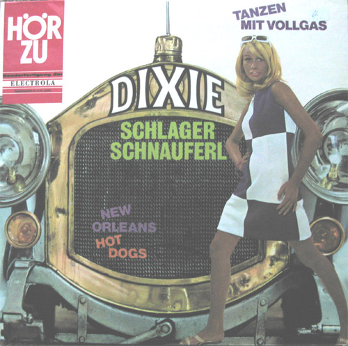 Albumcover (New Orleans) Hot Dogs - Dixie Schlager-Schnauferl