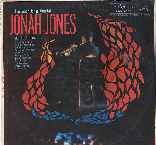 Albumcover Jonah Jones - Jonah Jones at The Embers (Jonah Jones Quartett)