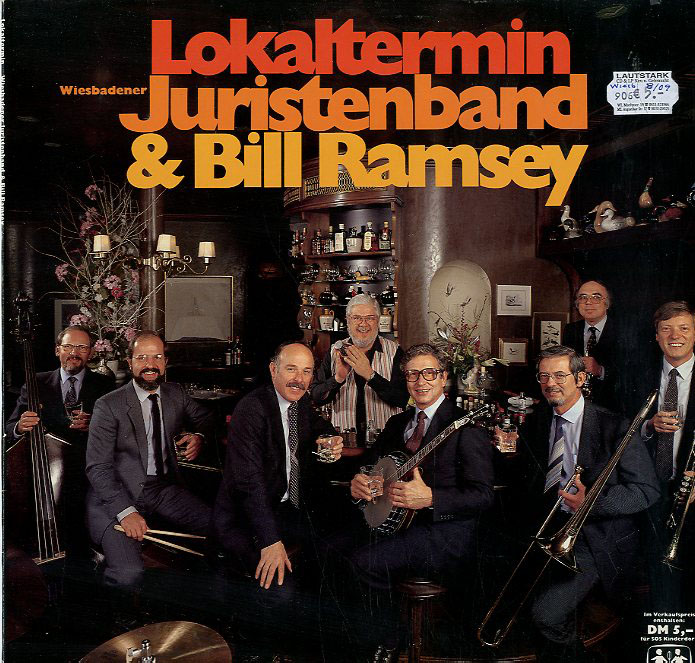 Albumcover (Wiesbadeer) Juristenband - Lokaltermin - Wiesbadener Juristenband & Bill Ramsey