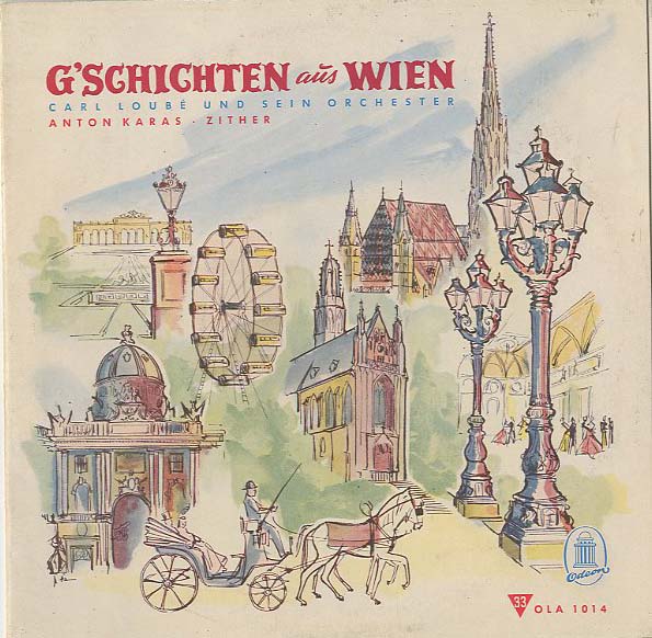 Albumcover Anton Karas - G´schichten aus Wien (25 cm)