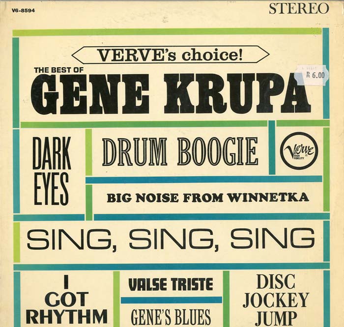 Albumcover Gene Krupa - The Best Of Gene Krupa (Verves choice!)
