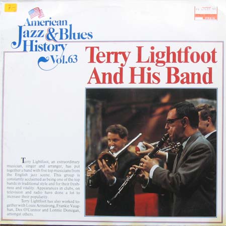 Albumcover Terry Lightfoot and his Band - American Jazz & Blues History Vol. 63