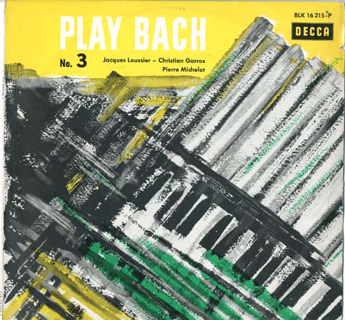 Albumcover Jacques Loussier Trio - Play Bach No. 3