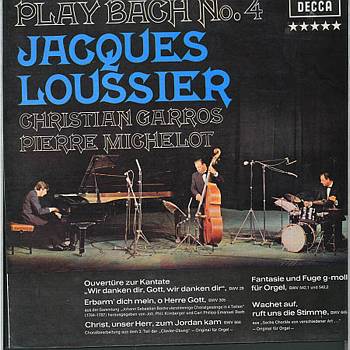 Albumcover Jacques Loussier Trio - Play Bach No. 4
