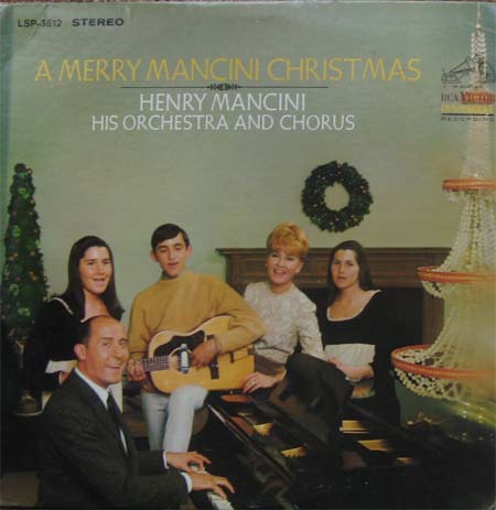 Albumcover Henry Mancini - A Merry Mancini Christmas (Familienbil_Cover)