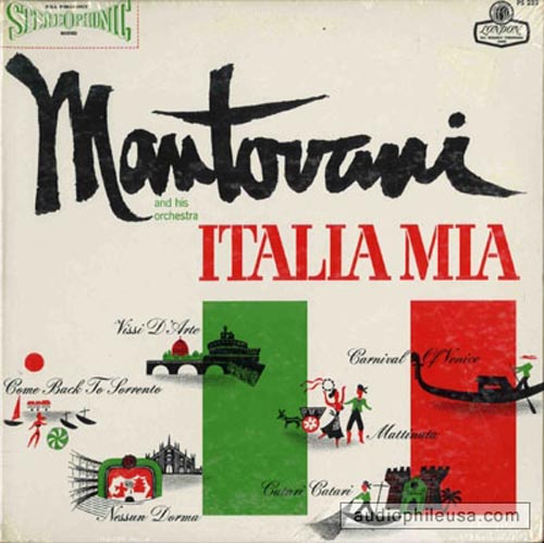 Albumcover Mantovani - Italia Mia