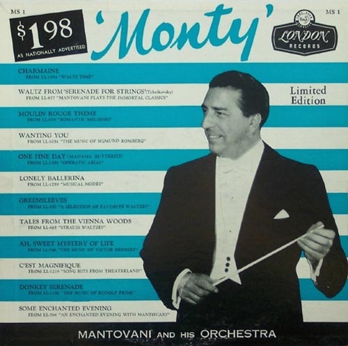 Albumcover Mantovani - Monty