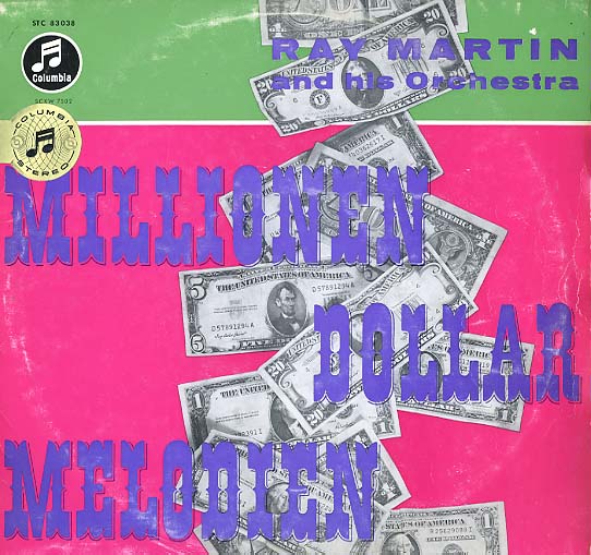 Albumcover Ray Martin - Million Dollar Melodien