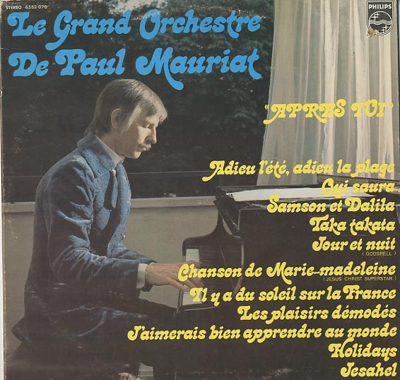 Albumcover Paul Mauriat - Apres Toi