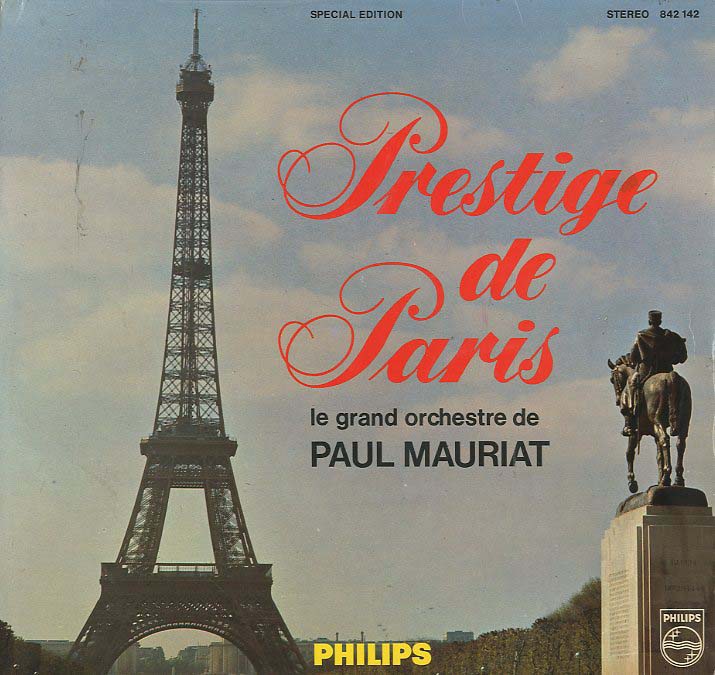 Albumcover Paul Mauriat - Prestige de Paris
