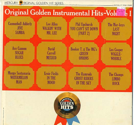 Albumcover Various Instrumental Artists - Original Golden Instrumental Hits Volume 1