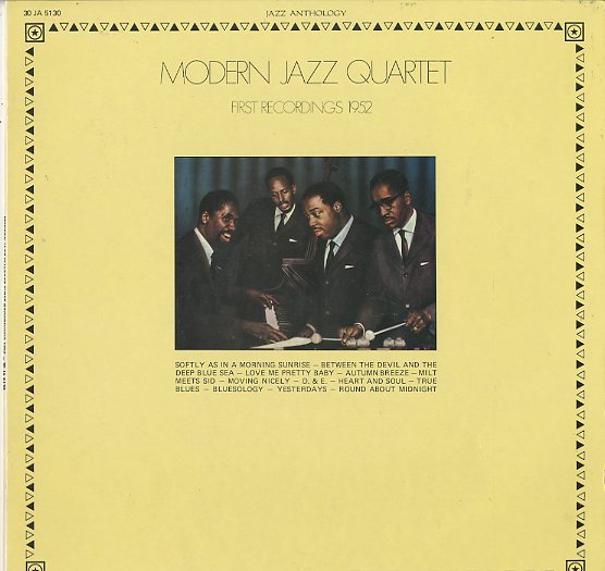 Herberts Oldiesammlung Secondhand LPs Modern Jazz Quartet First