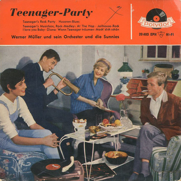 Albumcover Werner Müller - Teenager-Party