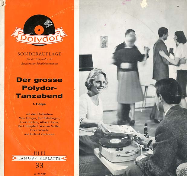 Albumcover Various Instrumental Artists - Der grosse Polydor-Tanzabend