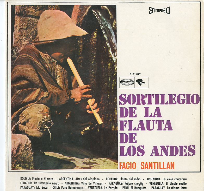 Albumcover Facio Santillan - Sortileges De La Flute Des Andes
