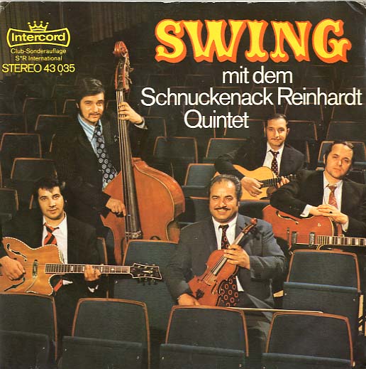 Albumcover Schnuckenack Reinhardt Quintet - Swing mit dem Schnuckenack Reinhardt Quintett (EP)
