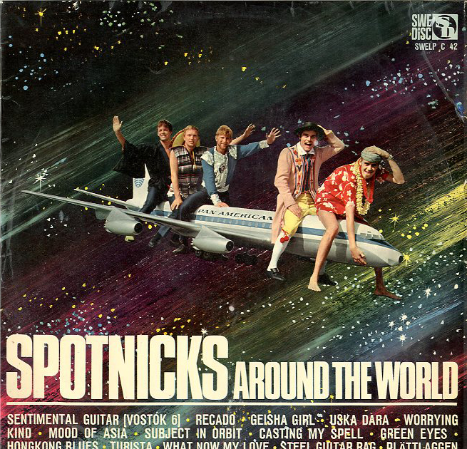 Albumcover The Spotnicks - Around The World