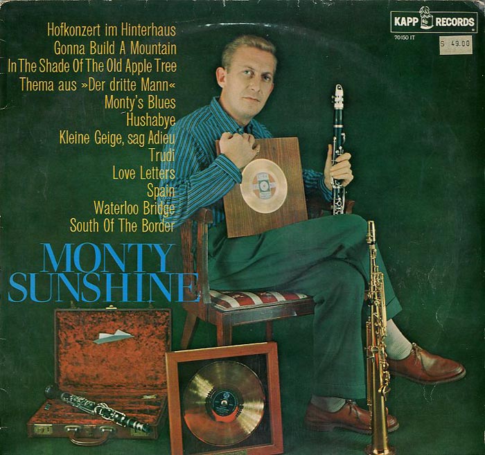 Albumcover Monty Sunshine - Monty Sunshine (US Album)