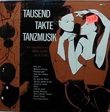 Albumcover Various Instrumental Artists - Tausend Takte Tanzmusik: Andre Silvano und sein grosses Tanzorchester sowie Jo Duval und sein Orchester: