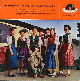 Albumcover Trapp-Familie/ Trapp Family Singers - Die Trapp-Familie singt und spielt Volkslieder