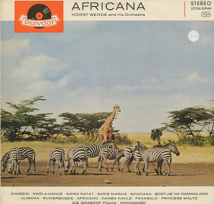 Albumcover Horst Wende und sein Orchester - Africana