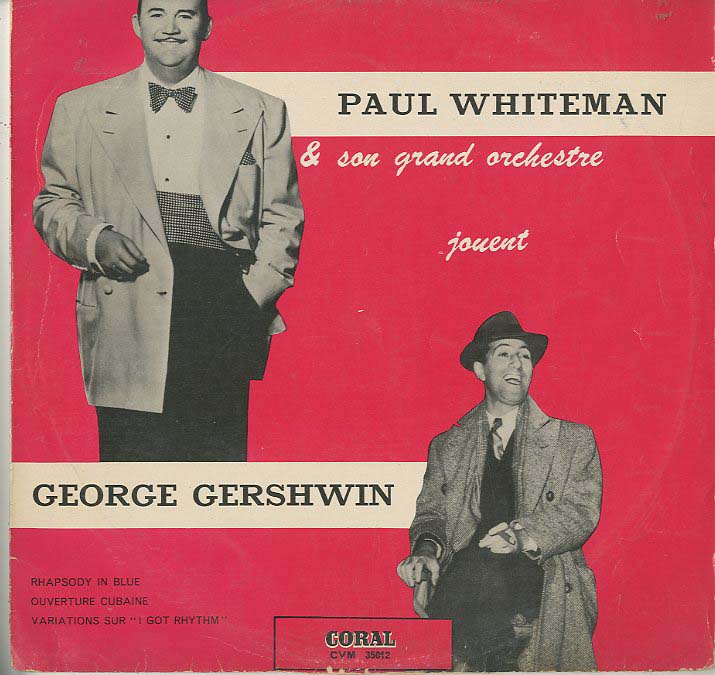 Albumcover Paul Whiteman - Jouent George Gershwin