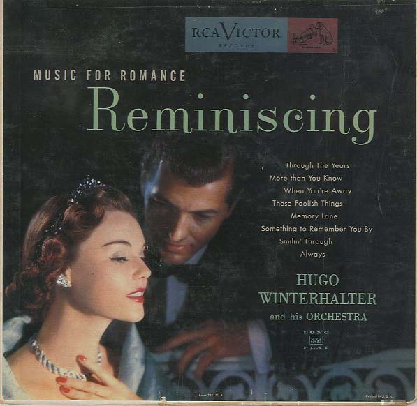 Albumcover Hugo Winterhalter - Reminiscing - Music for Romance (25 cm)