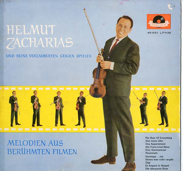 Albumcover Helmut Zacharias - Melodien aus berühmten Filmen