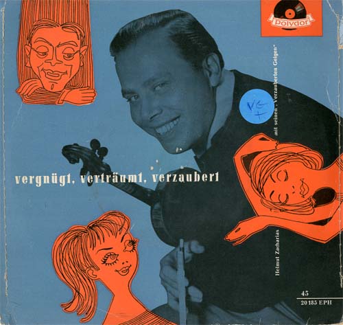 Albumcover Helmut Zacharias - Vergnügt, verträumt, verzaubert (EP)