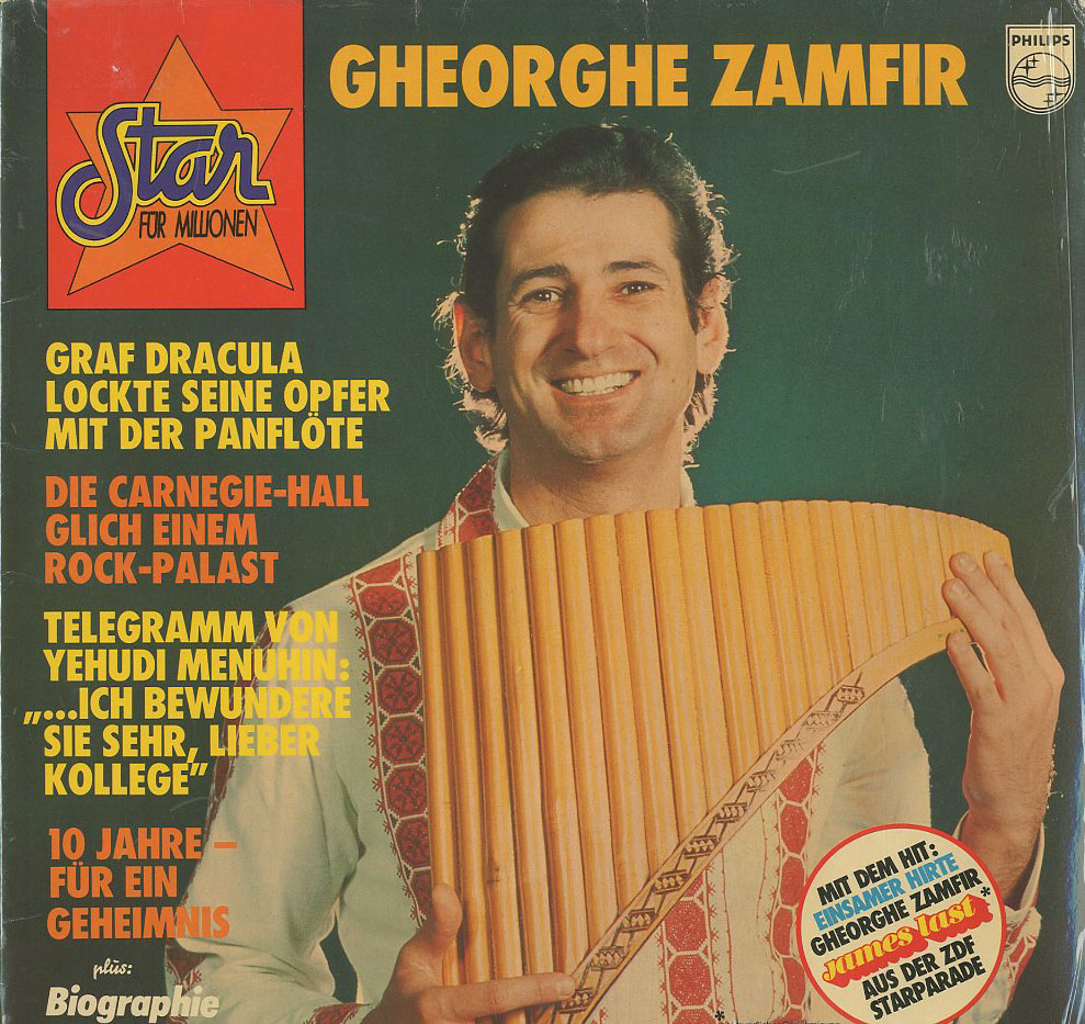 Albumcover Gheorghe Zamfir - Star für Millionen
