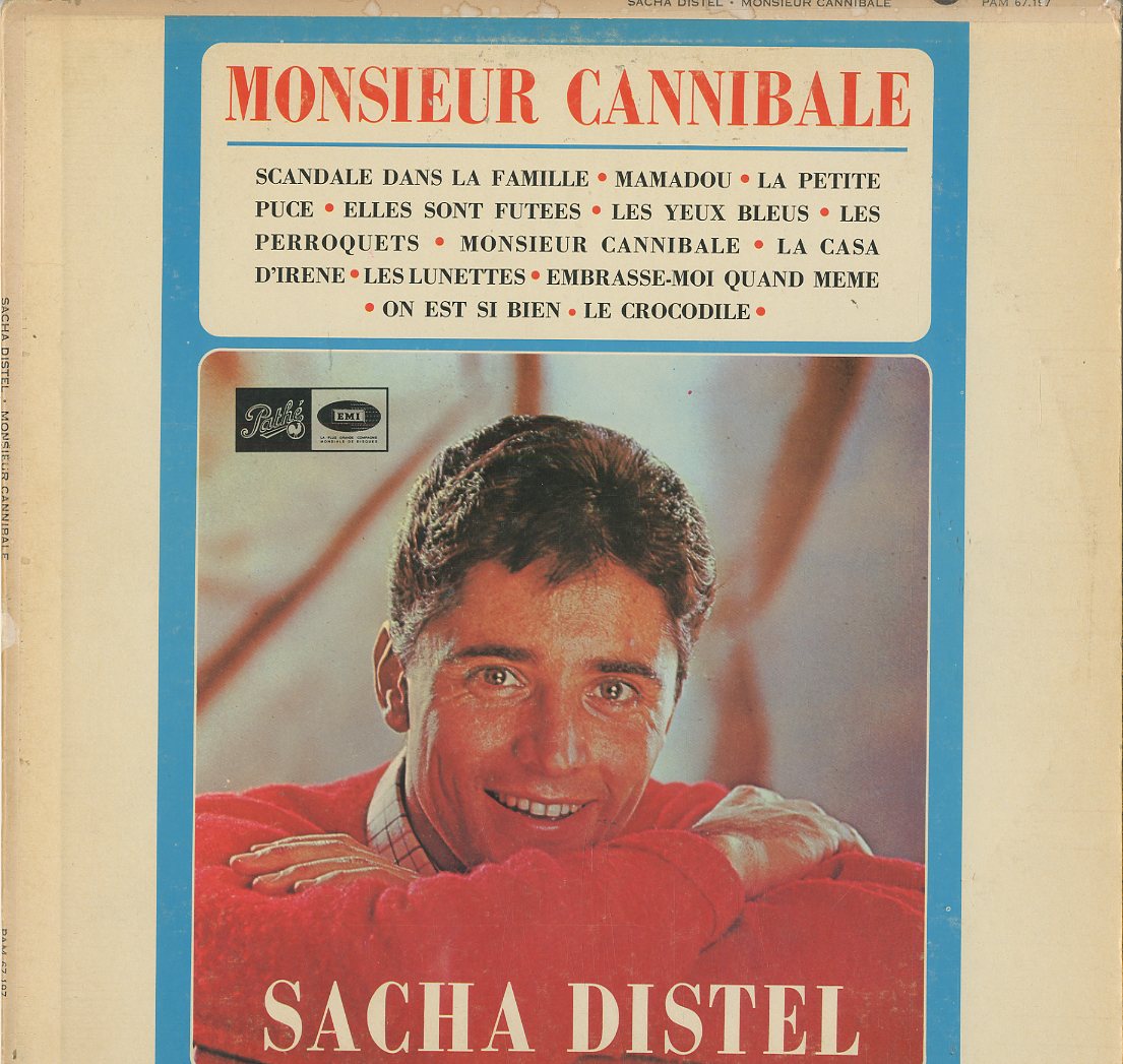 Albumcover Sacha Distel - Monsieur Cannibale