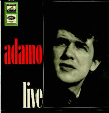 Albumcover Adamo - Adamo Live