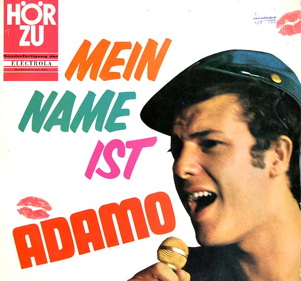 Albumcover Adamo - Mein Name ist Adamo (französich)
