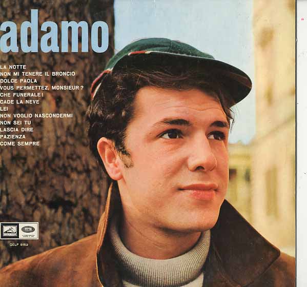 Albumcover Adamo - Adamo