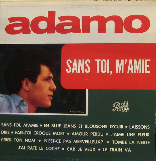 Albumcover Adamo - Sans toi m´amie
