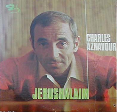 Albumcover Charles Aznavour - Jerushalaim