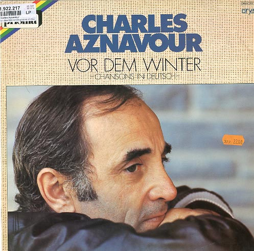 Albumcover Charles Aznavour - Vor dem Winter - Chansons in Deutsch